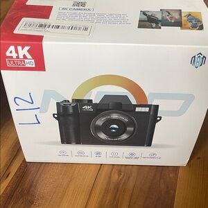 NBD 4K Ultra HD Black Digital Camera